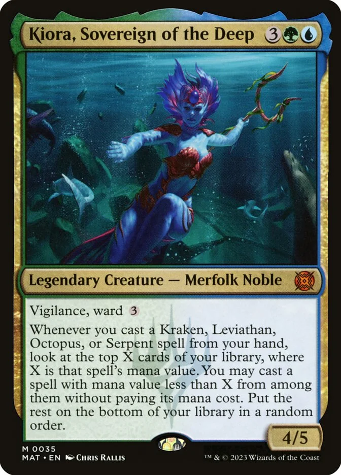 Kiora, Sovereign of the Deep 「MAT/35」「EN」