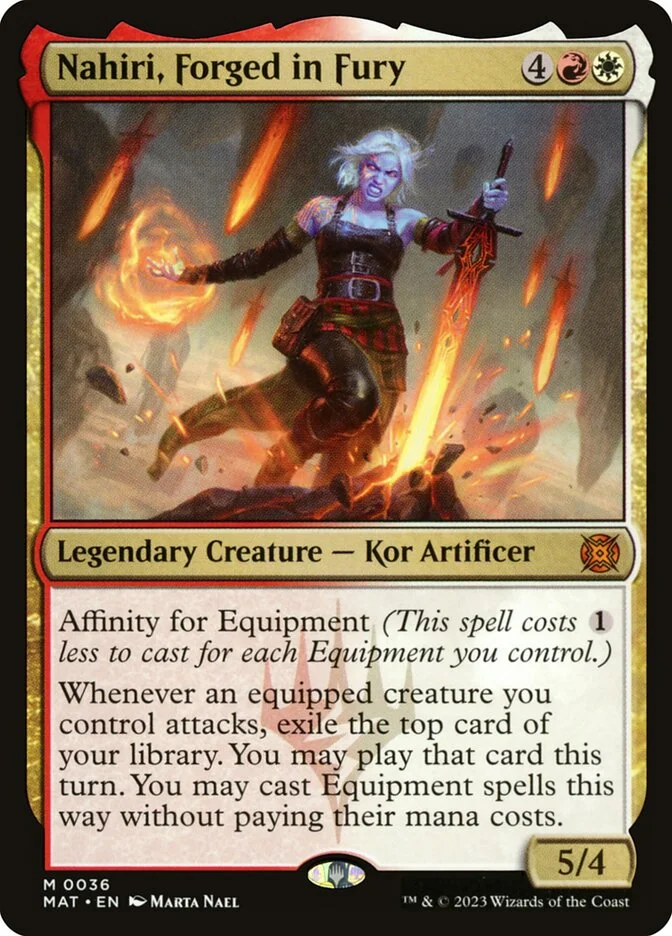 Nahiri, Forged in Fury 「MAT/36」「EN」