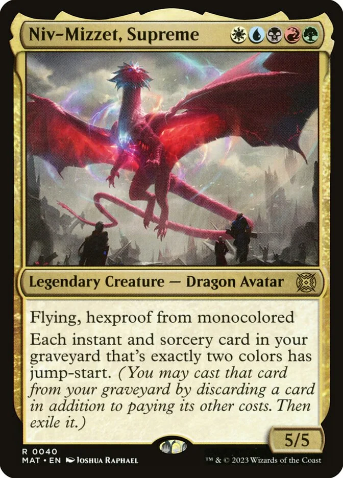 Niv-Mizzet, Supreme 「MAT/40」「EN」