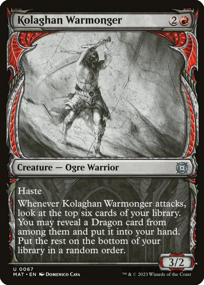 Kolaghan Warmonger 「MAT/67」「EN」