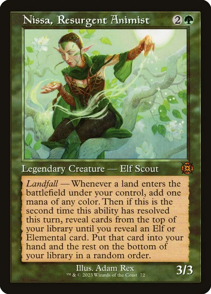 Nissa, Resurgent Animist 「MAT/72」「EN」