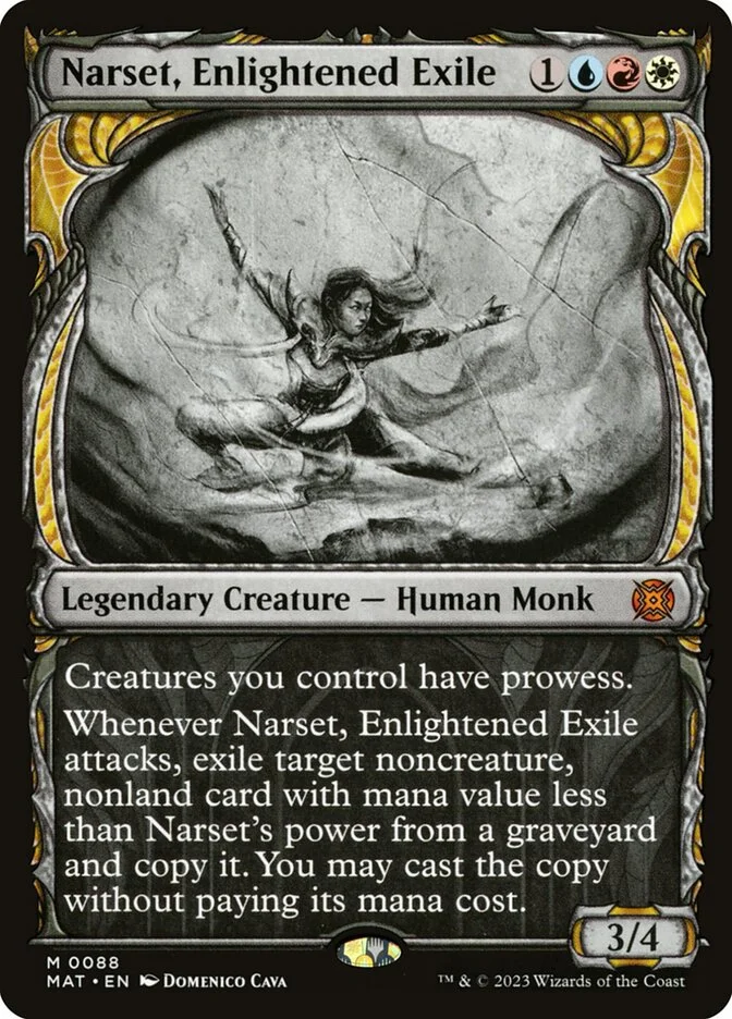 Narset, Enlightened Exile 「MAT/88」「EN」