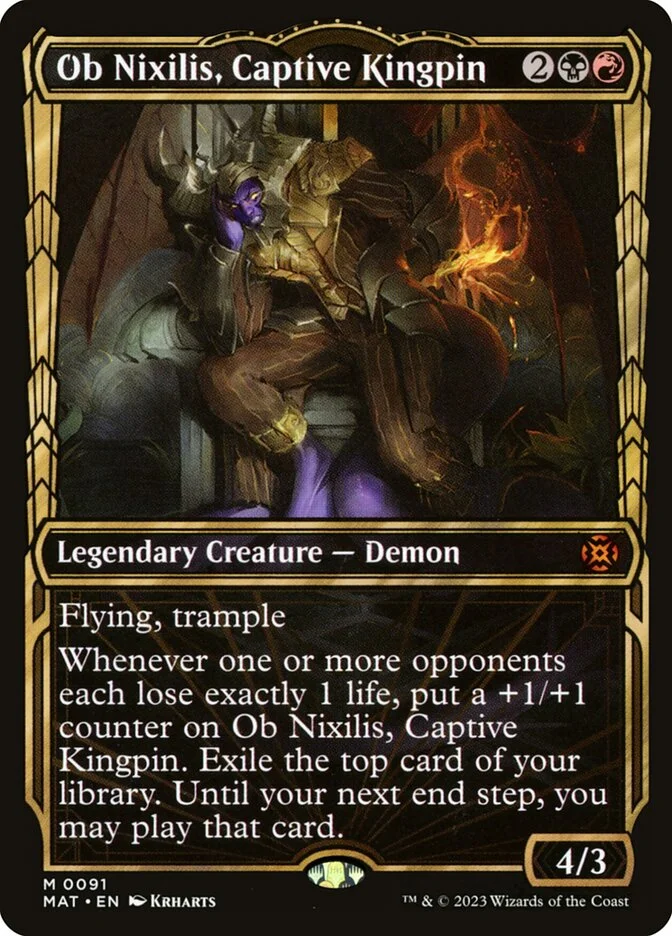 Ob Nixilis, Captive Kingpin 「MAT/91」「EN」