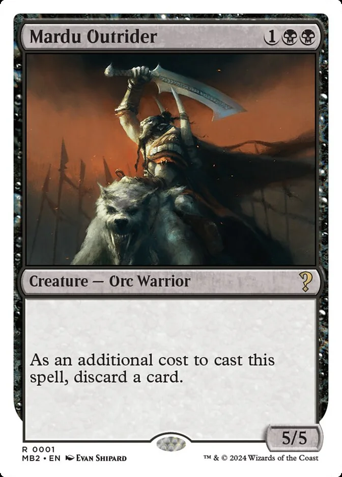 Mardu Outrider 「MB2/1」「EN」