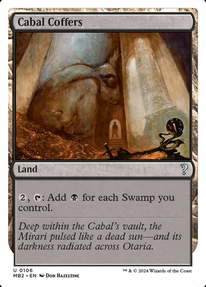 Cabal Coffers 「MB2/106」「EN」