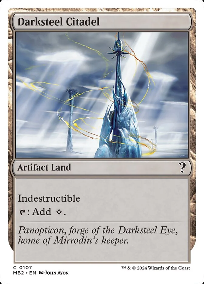 Darksteel Citadel 「MB2/107」「EN」