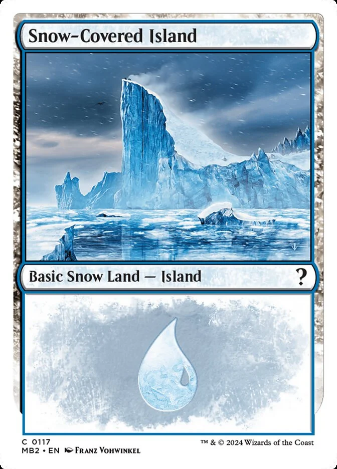 Snow-Covered Island 「MB2/117」「EN」