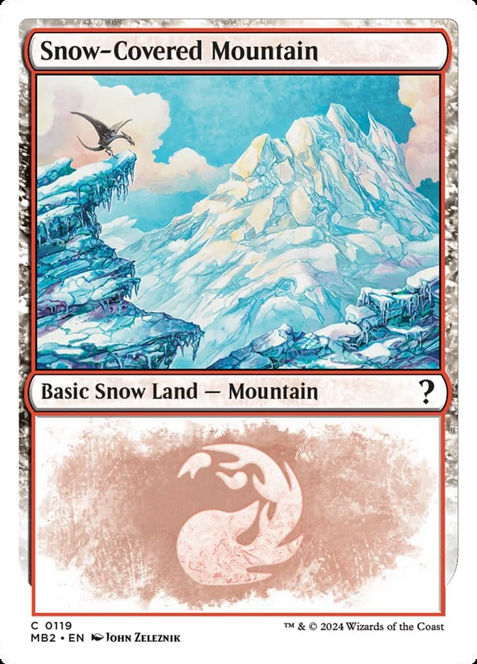 Snow-Covered Mountain 「MB2/119」「EN」