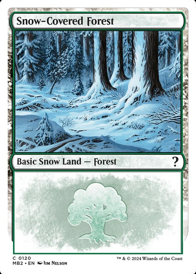 Snow-Covered Forest 「MB2/120」「EN」