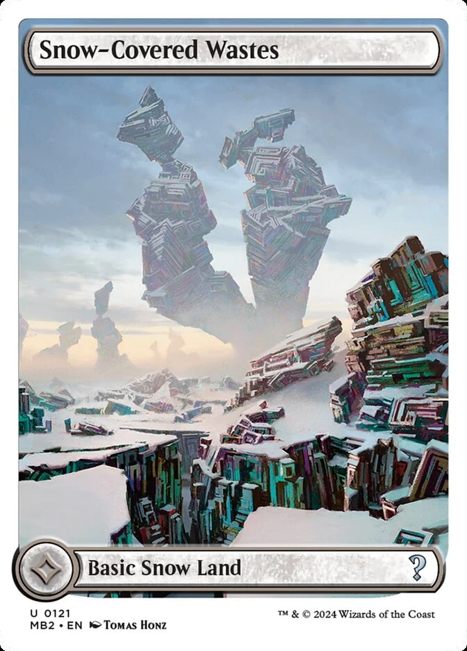 Snow-Covered Wastes 「MB2/121」「EN」