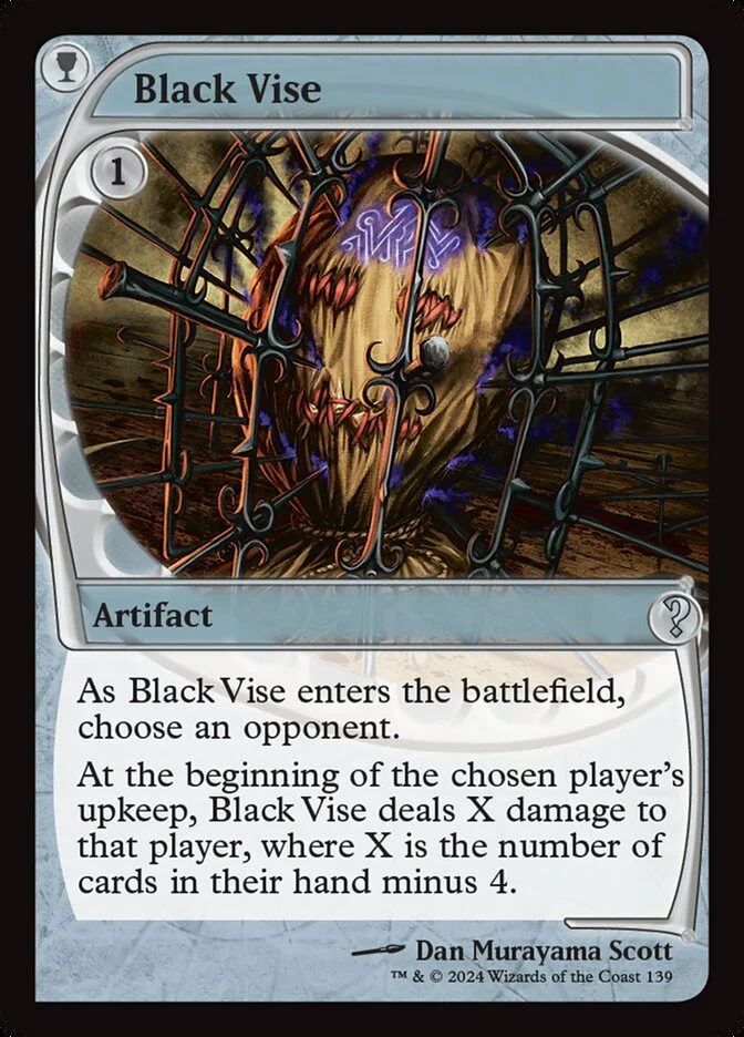 Black Vise 「MB2/139」「EN」
