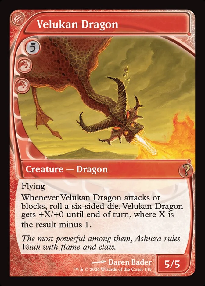 Velukan Dragon 「MB2/145」「EN」