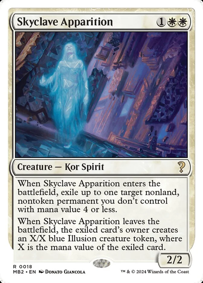 Skyclave Apparition 「MB2/18」「EN」