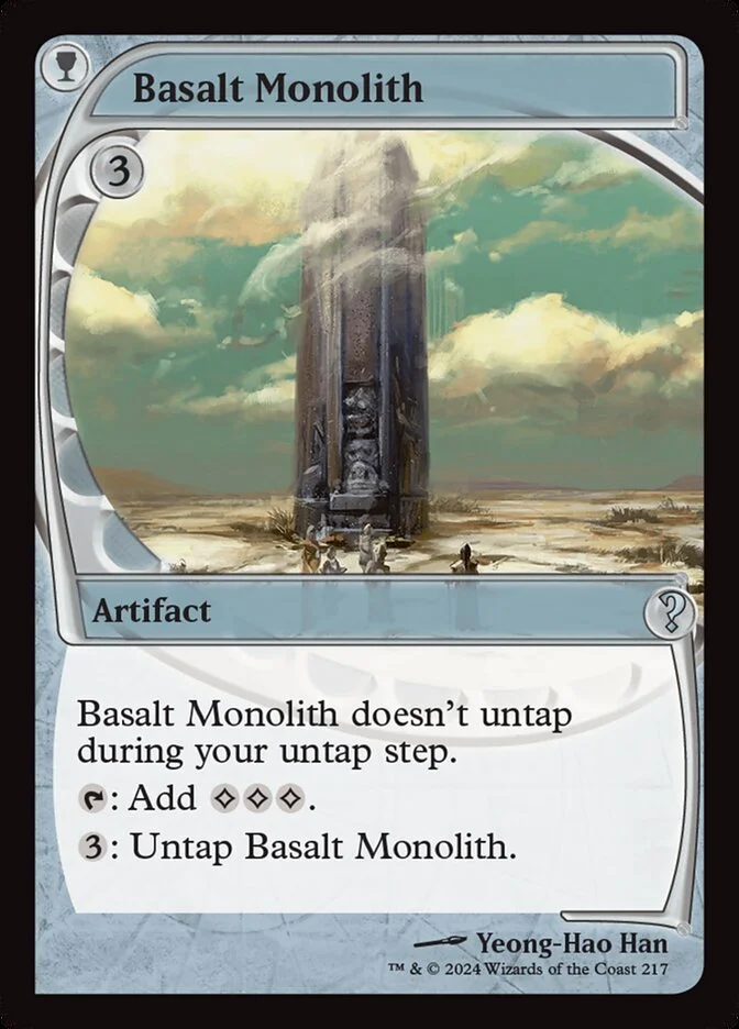 Basalt Monolith 「MB2/217」「EN」
