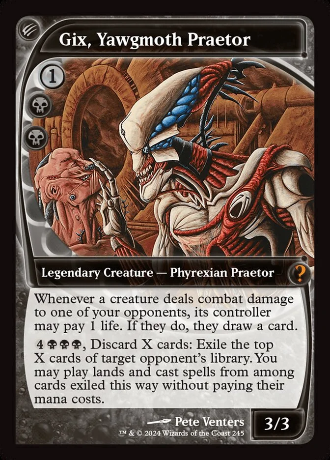 Gix, Yawgmoth Praetor 「MB2/245」「EN」