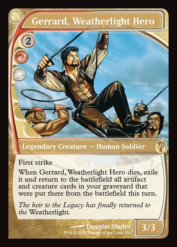Gerrard, Weatherlight Hero 「MB2/251」「EN」