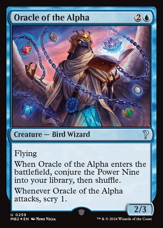 Oracle of the Alpha 「MB2/259」「EN」