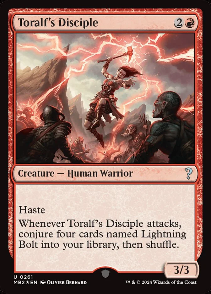 Toralf's Disciple 「MB2/261」「EN」