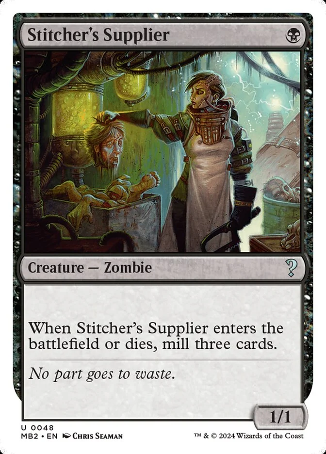 Stitcher's Supplier 「MB2/48」「EN」