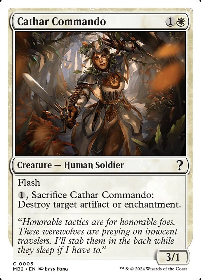 Cathar Commando 「MB2/5」「EN」