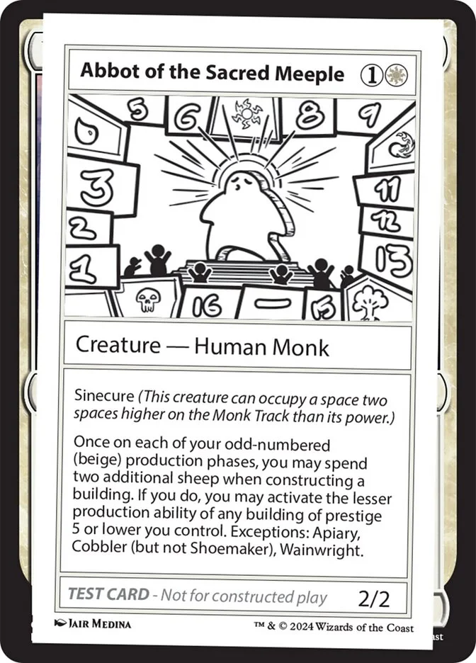Abbot of the Sacred Meeple 「MB2/507」「EN」