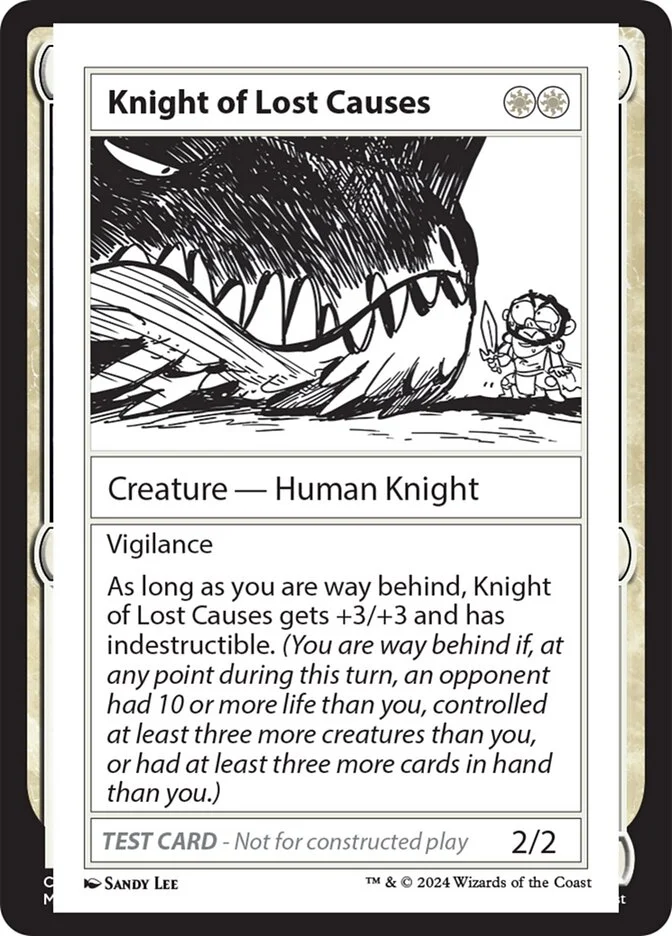 Knight of Lost Causes 「MB2/518」「EN」