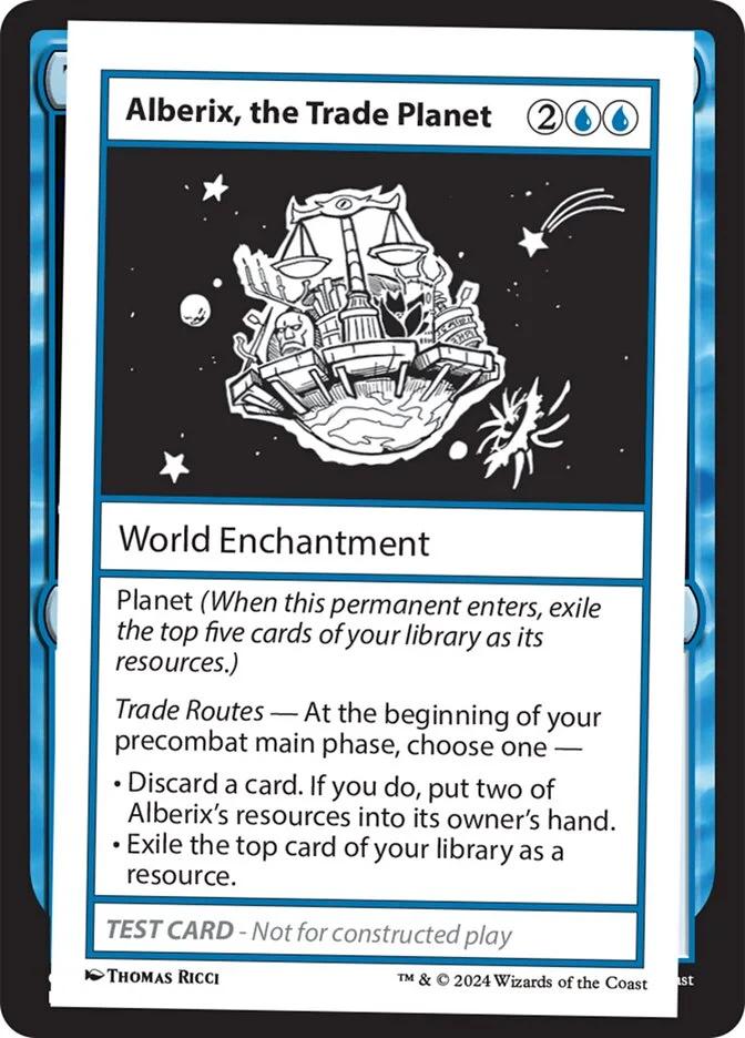 Alberix, the Trade Planet 「MB2/525」「EN」