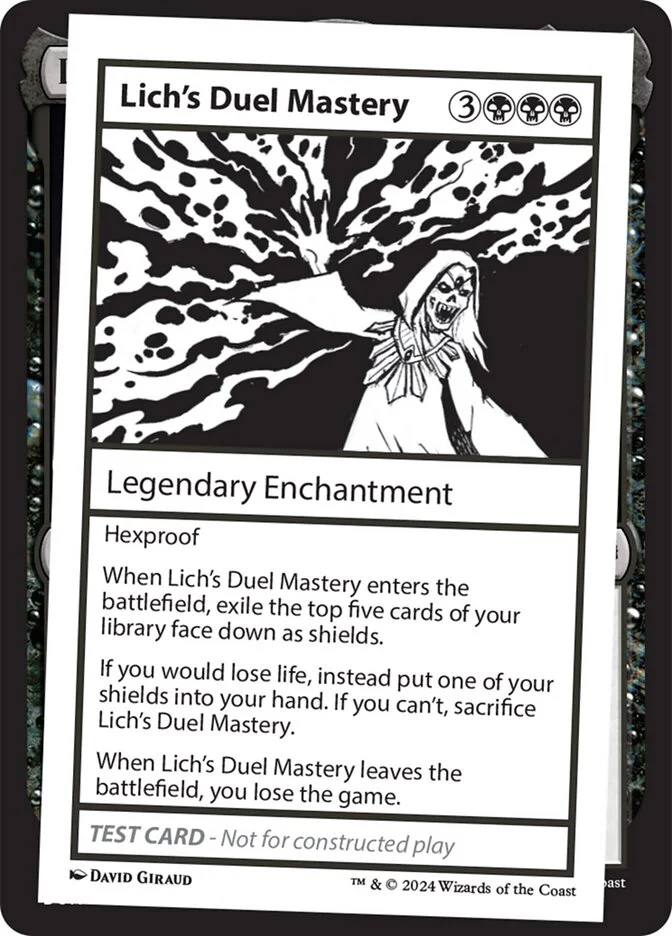 Lich's Duel Mastery 「MB2/546」「EN」