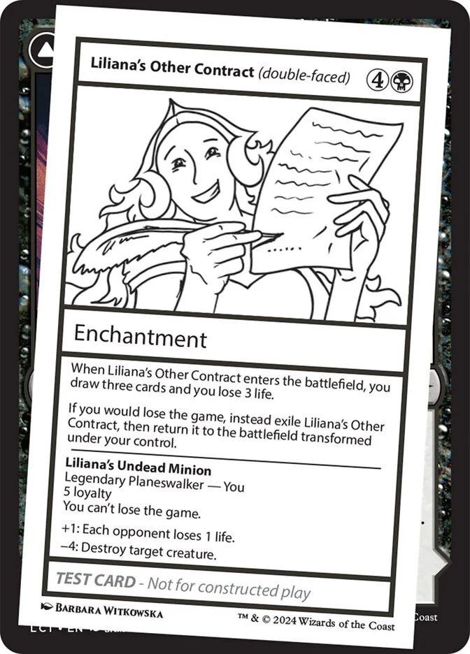 Liliana's Other Contract // Liliana's Undead Minion 「MB2/548」「EN」