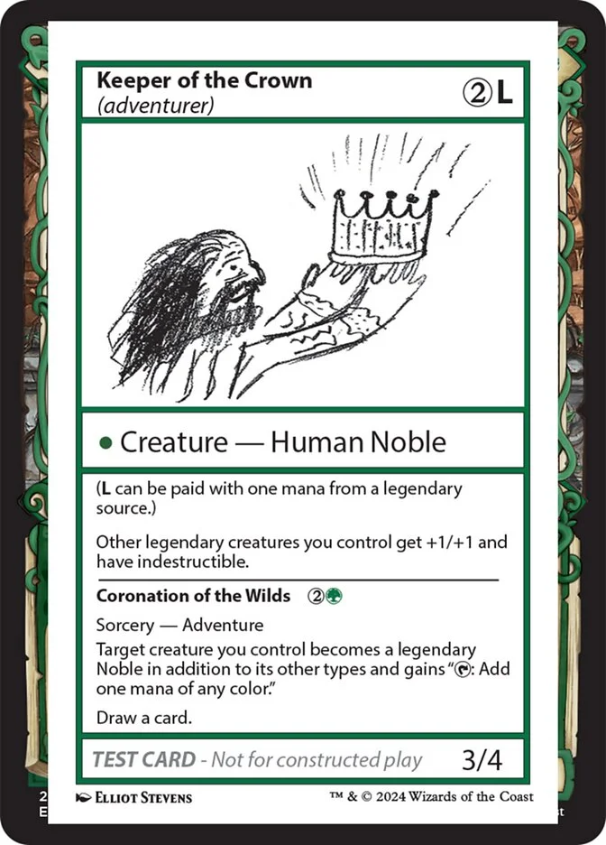 Keeper of the Crown // Coronation of the Wilds 「MB2/577」「EN」