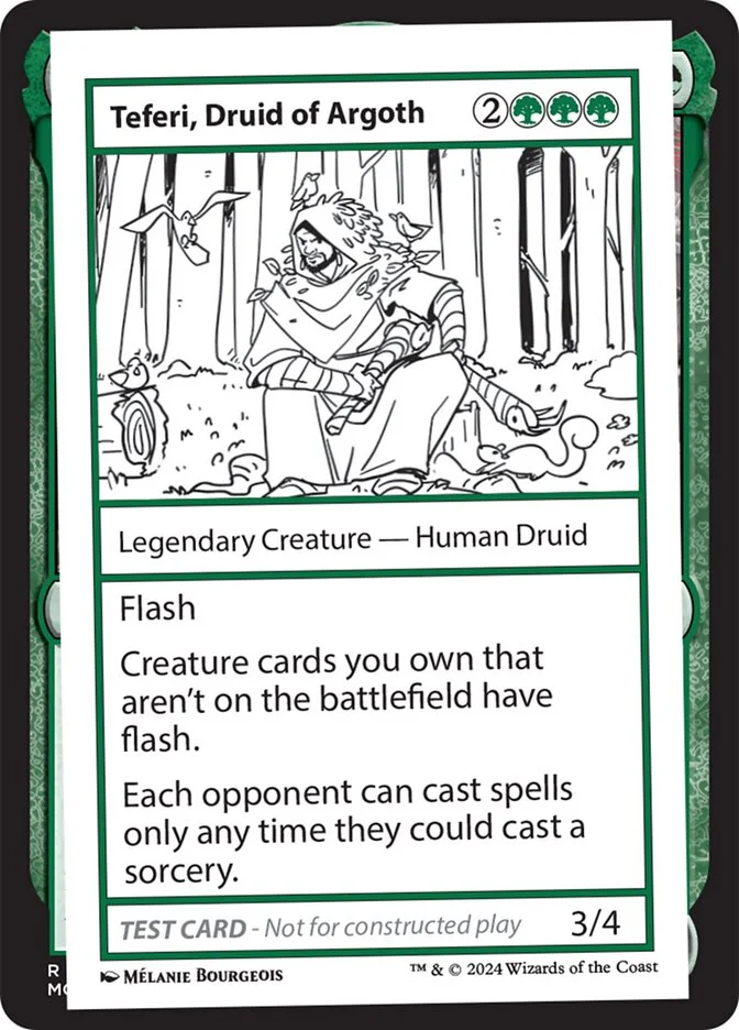 Teferi, Druid of Argoth 「MB2/586」「EN」