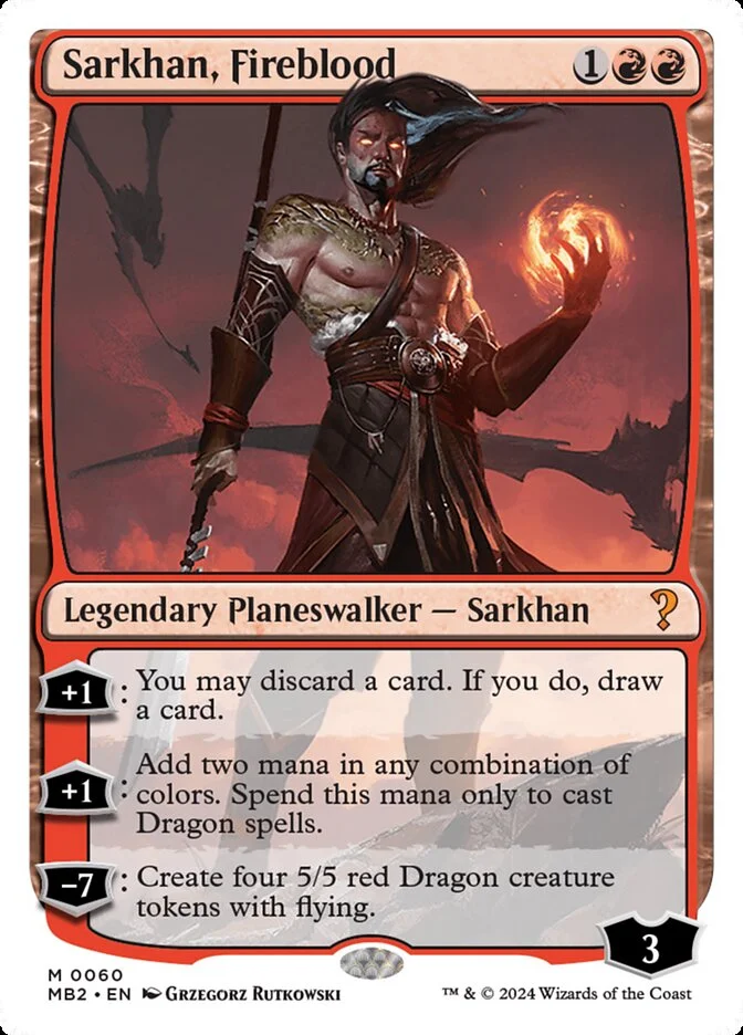 Sarkhan, Fireblood 「MB2/60」「EN」