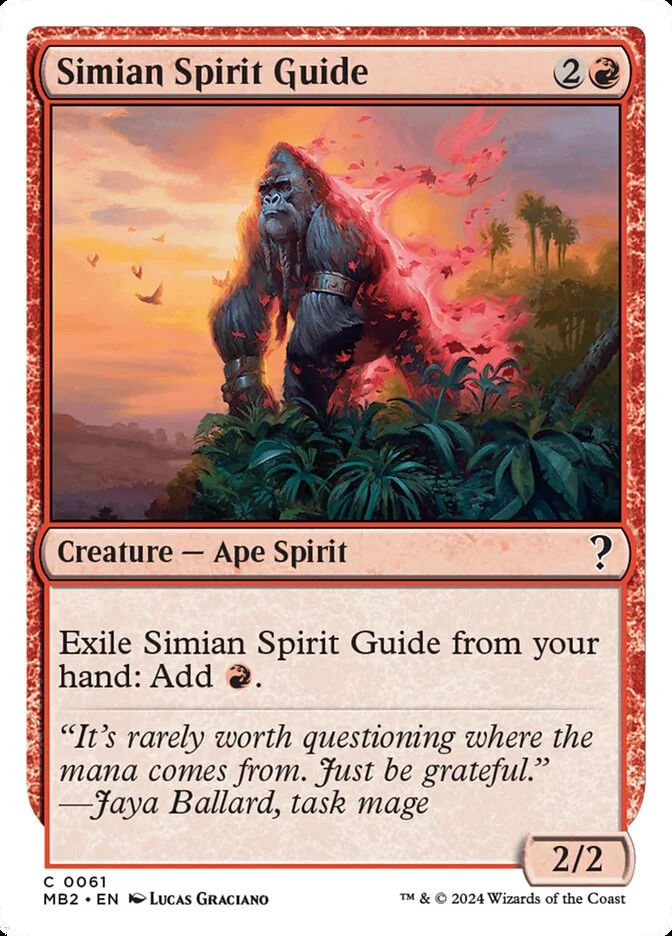 Simian Spirit Guide 「MB2/61」「EN」