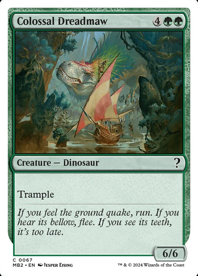 Colossal Dreadmaw 「MB2/67」「EN」