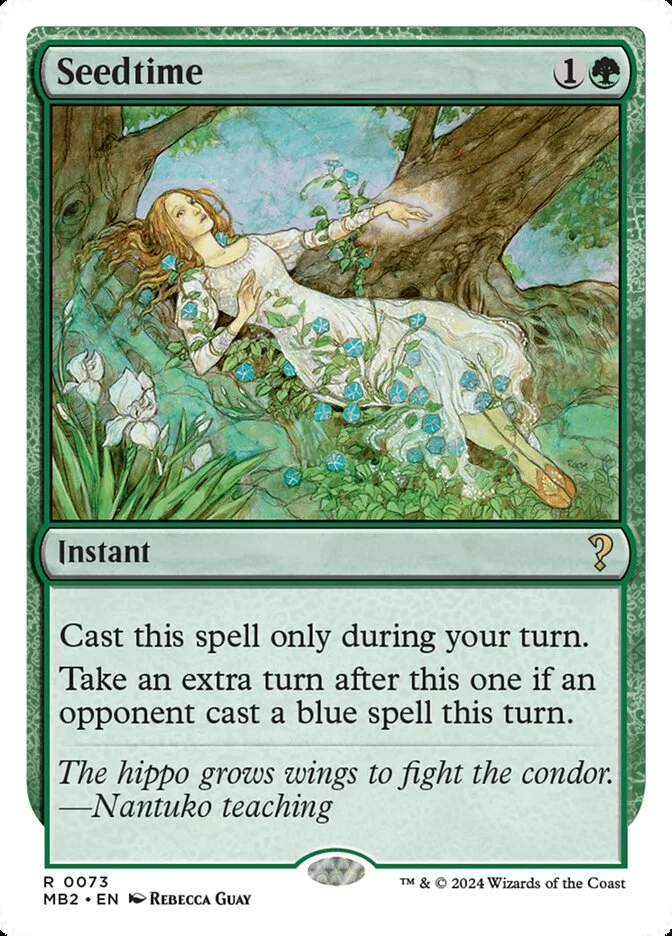 Seedtime 「MB2/73」「EN」