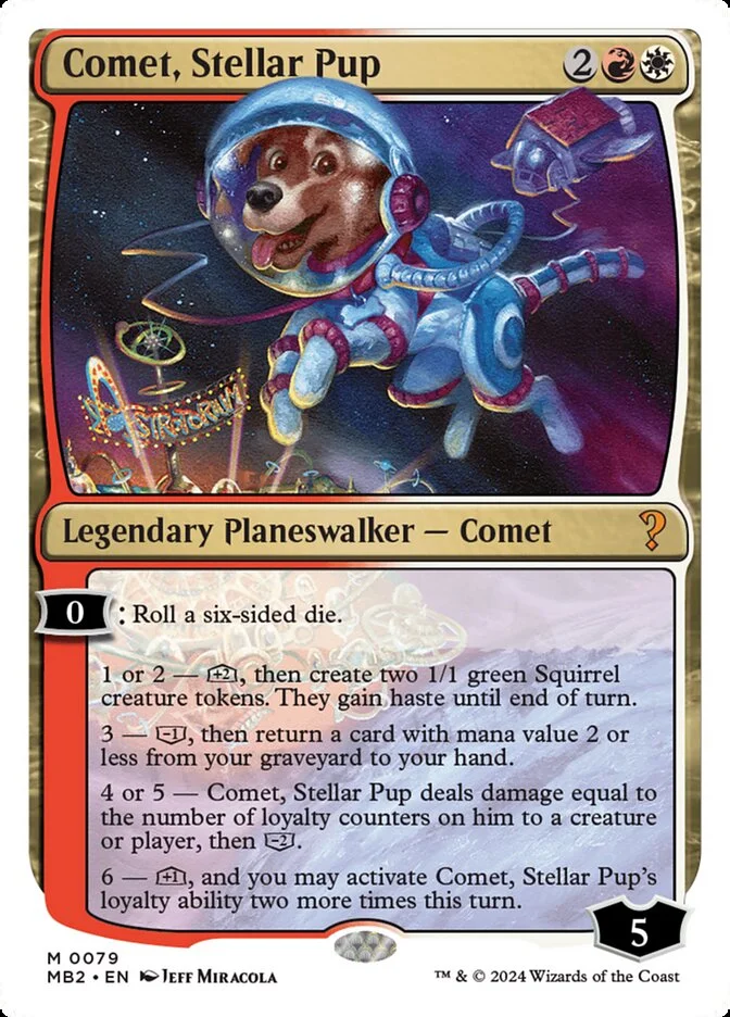 Comet, Stellar Pup 「MB2/79」「EN」