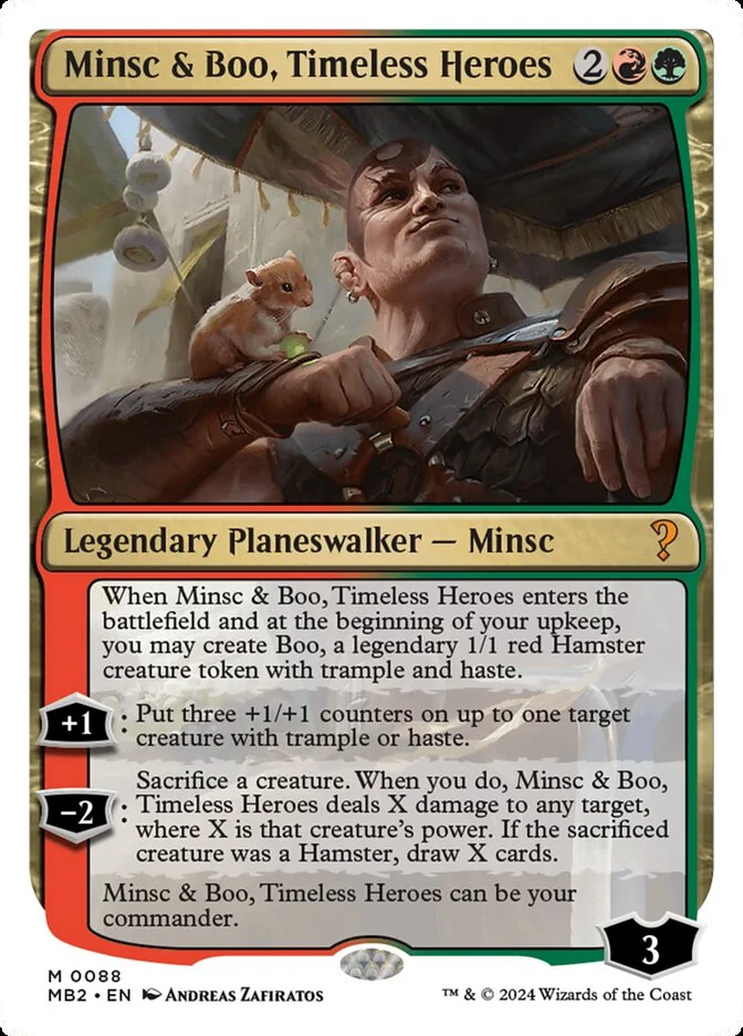 Minsc & Boo, Timeless Heroes 「MB2/88」「EN」