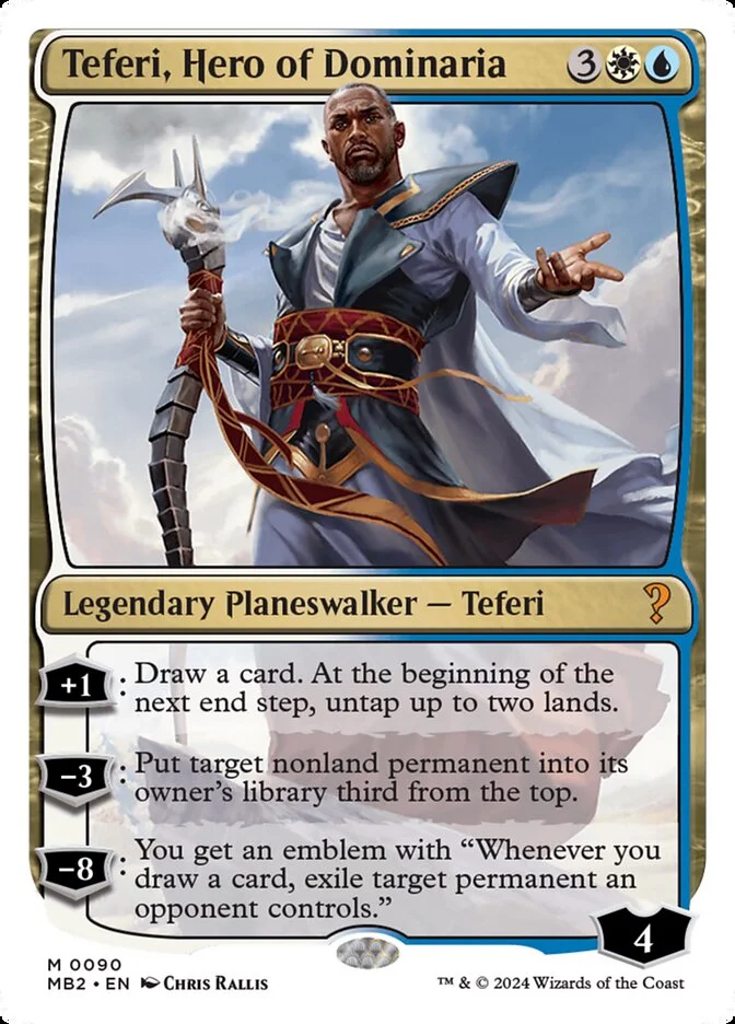 Teferi, Hero of Dominaria 「MB2/90」「EN」