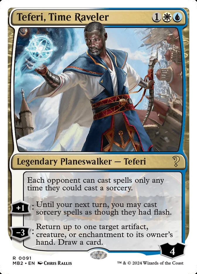 Teferi, Time Raveler 「MB2/91」「EN」