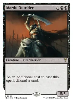 Mardu Outrider #1 · Magic: The Gathering