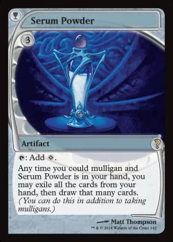 Serum Powder #142 · Magic: The Gathering