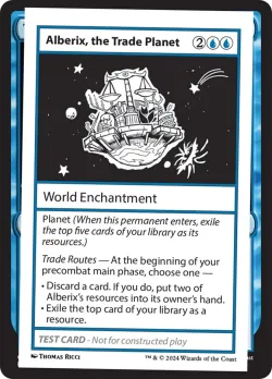 Alberix, the Trade Planet #525 · Magic: The Gathering