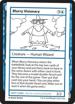 Blurry Visionary #526 · Magic: The Gathering
