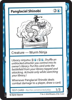 Panglacial Shinobi #534 · Magic: The Gathering