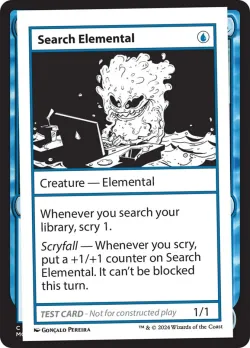 Search Elemental #535 · Magic: The Gathering