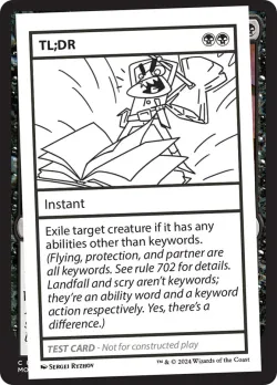 TL;DR #553 · Magic: The Gathering