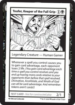 Toofer, Keeper of the Full Grip #554 · Magic: The Gathering