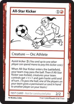 All-Star Kicker #557 · Magic: The Gathering