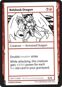 Bolshack Dragon #558 · Magic: The Gathering