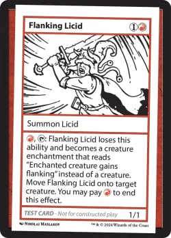 Flanking Licid #562 · Magic: The Gathering